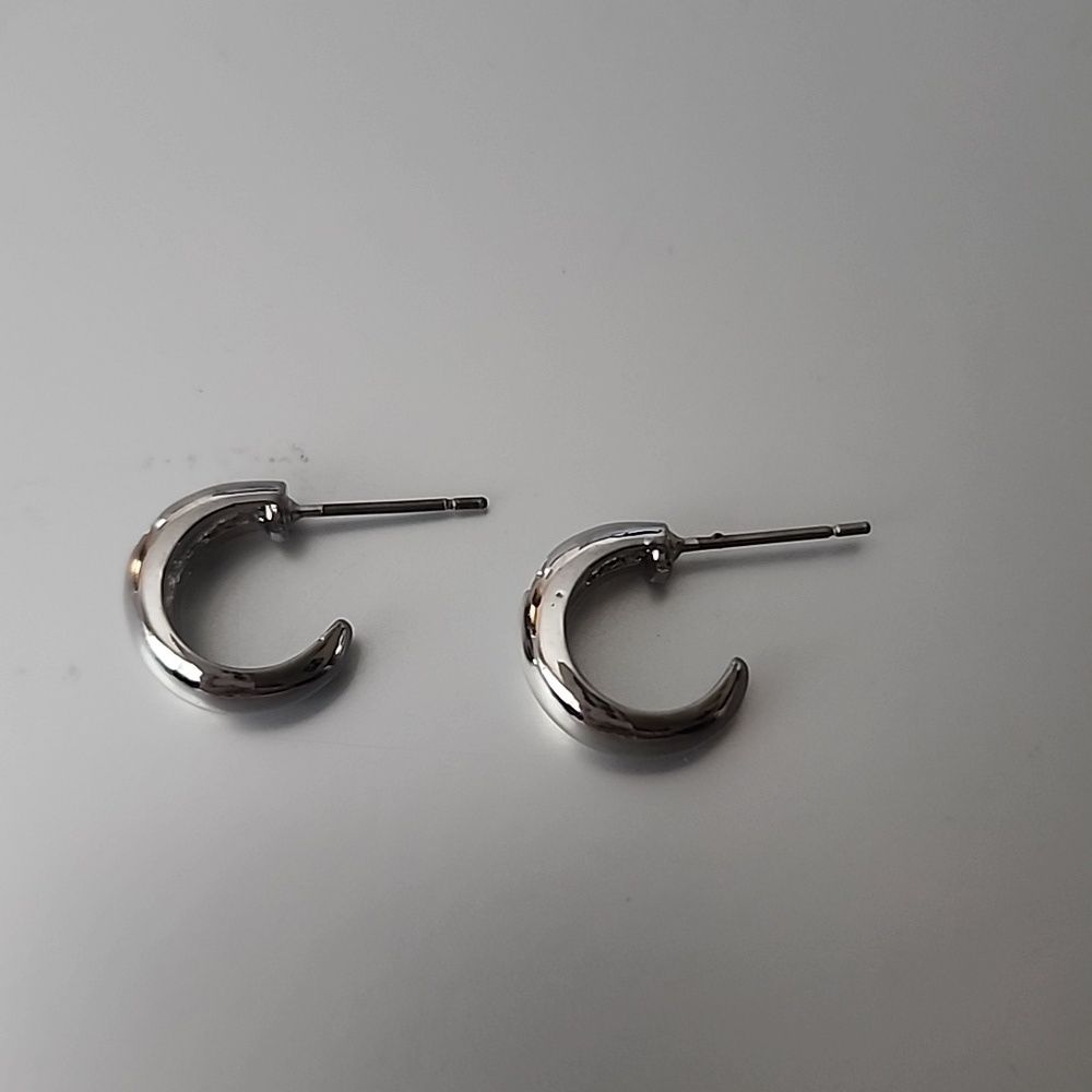 Chunky Stainless Steel Earrings Geometric Stud earrings